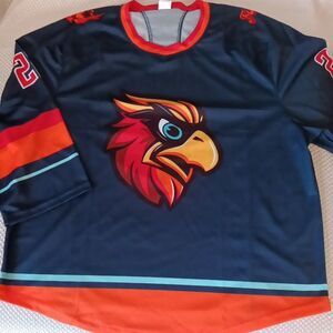 AHL Coachella Valley Firebirds Fuego #22 Youth Size Large Jersey  Fired Up!